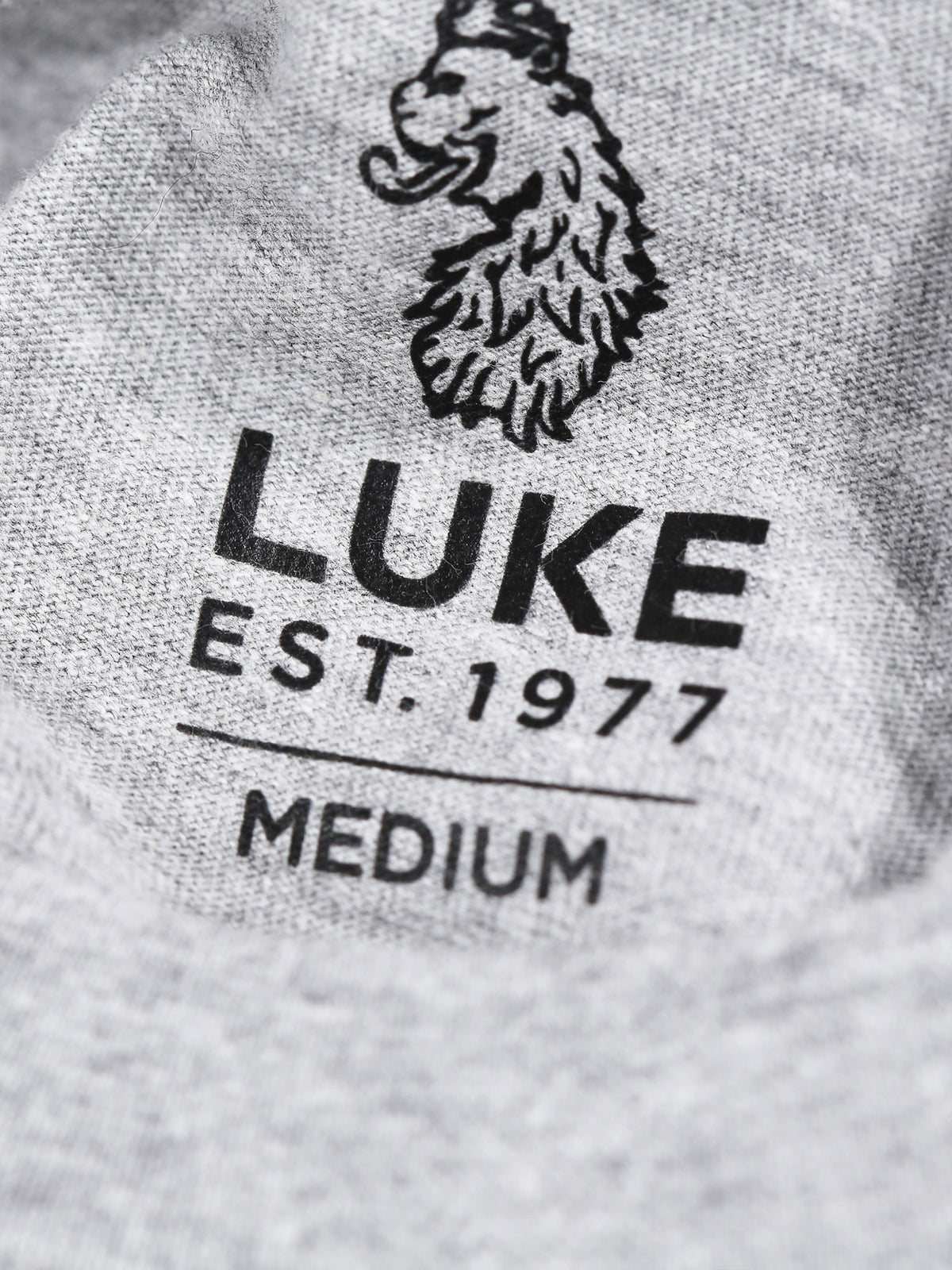 Men's relaxed-fit grey t-shirt with crew neck and short sleeves - detail view 2.