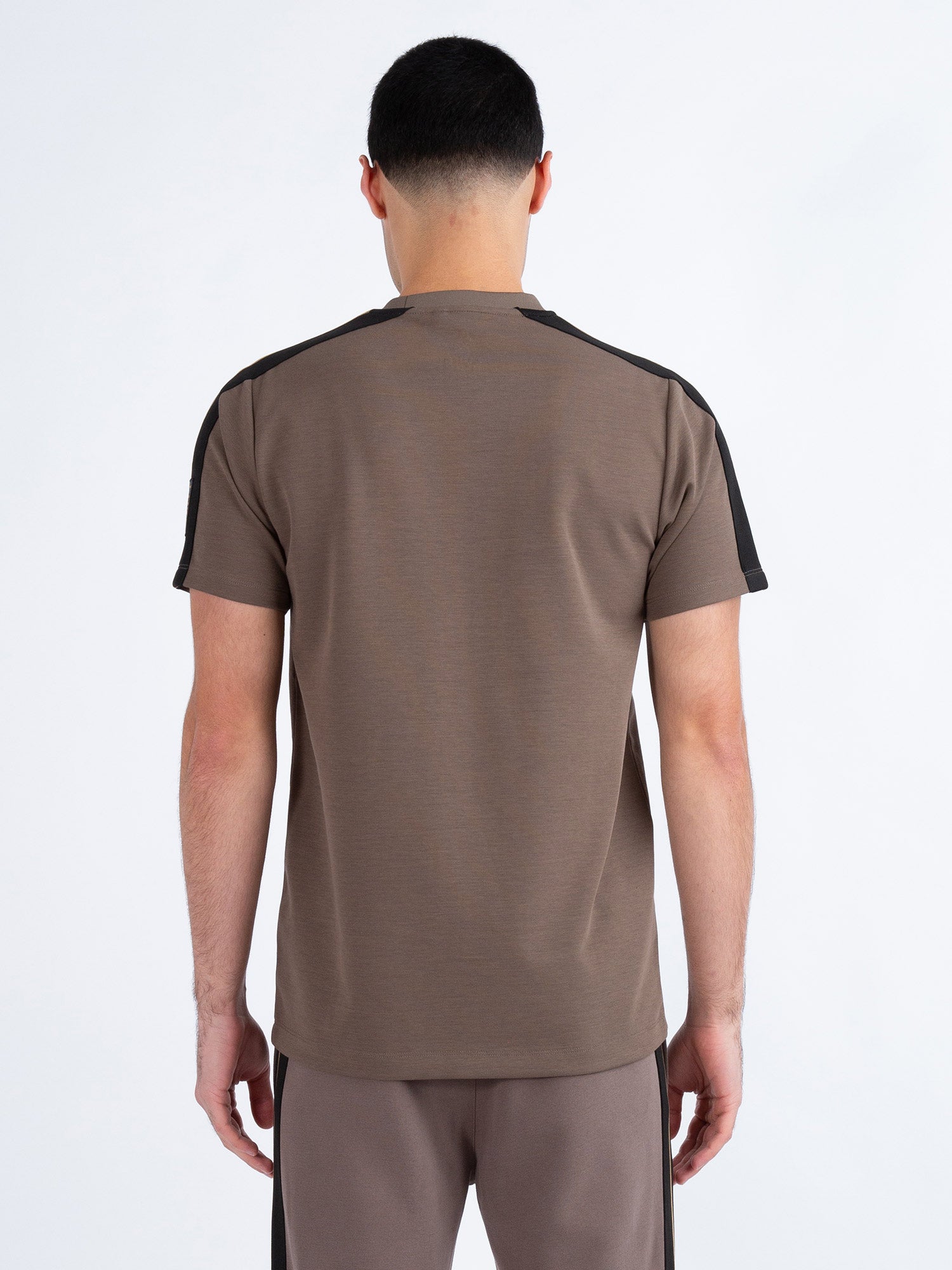 IMPERIAL TAPE DETAIL PIQUE T-SHIRT