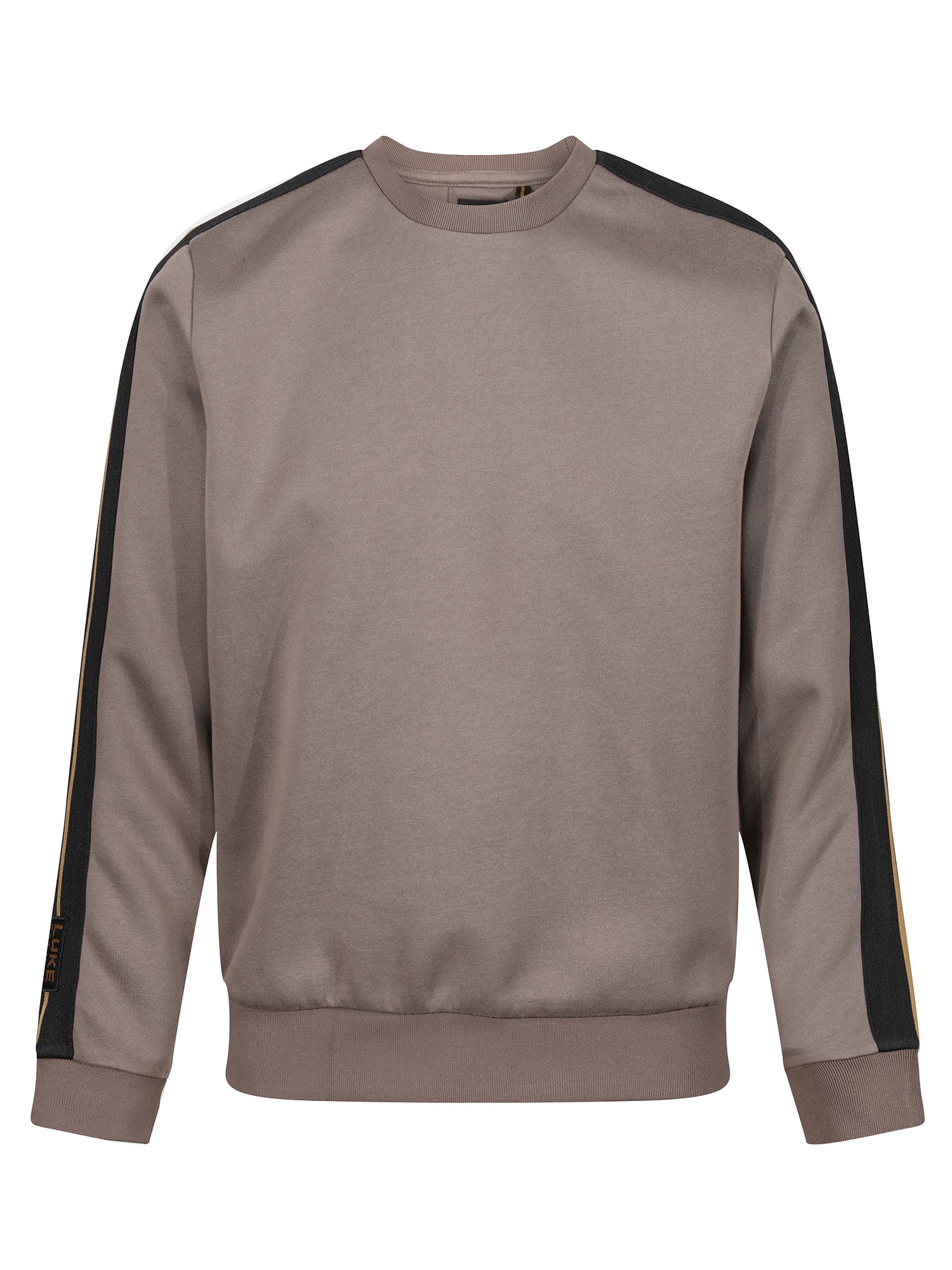 MASSACHUSETTS TAPE DETAIL SWEATSHIRT