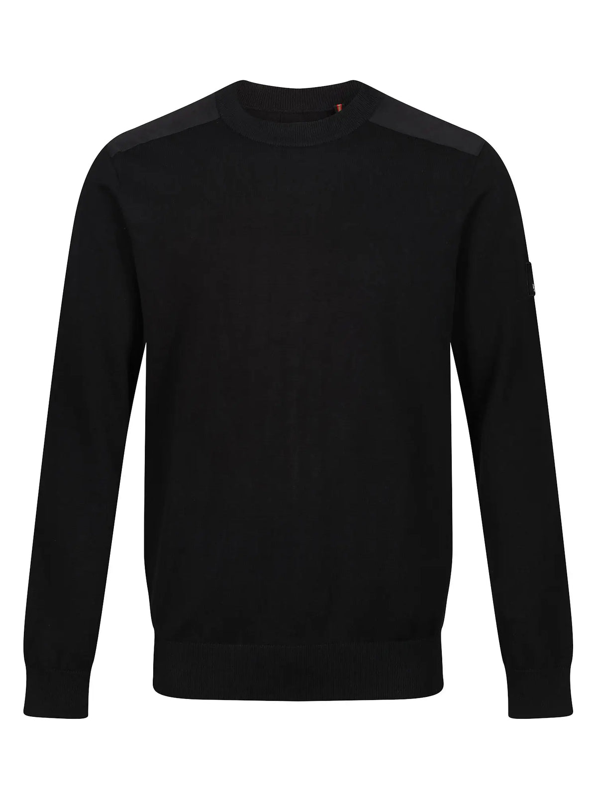 BERWICK PURE COTTON CREW NECK KNITTED JUMPER