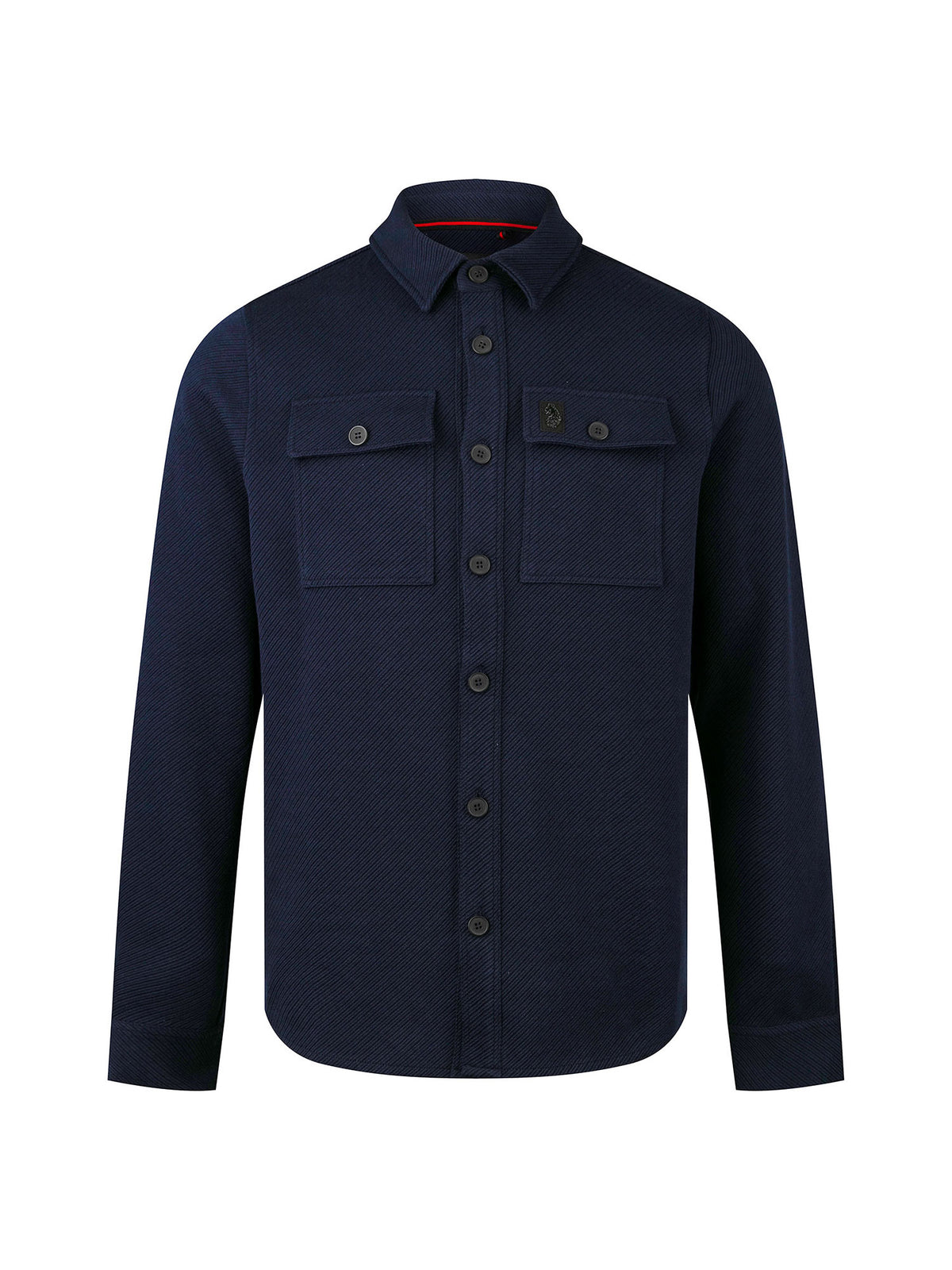 HAINES LONG SLEEVE BUTTON THROUGH SHIRT