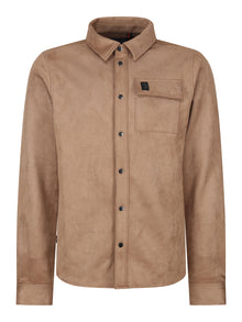  DONOVAN 1000 PREMIUM FAUX SUEDE OVERSHIRT