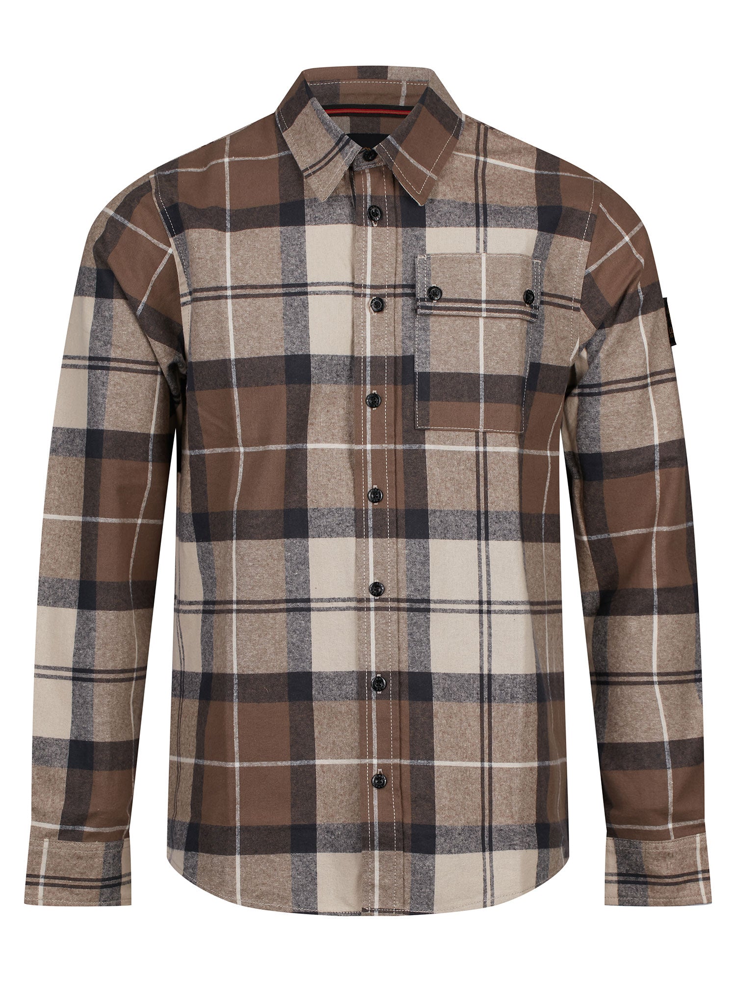 EIGHTOAKS CHECKED OVERSHIRT