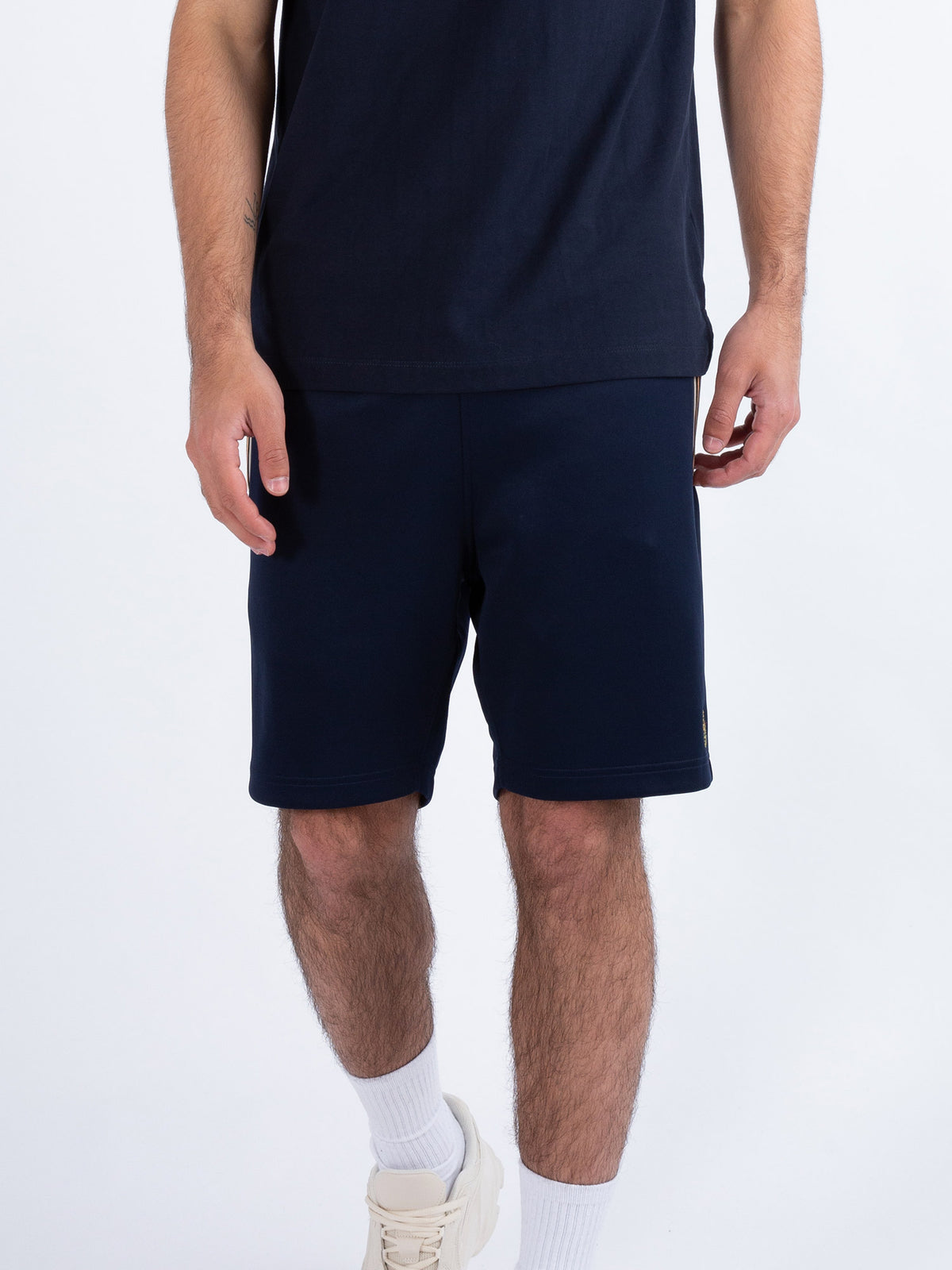 LAKES TAPE DETAIL SWEAT SHORTS