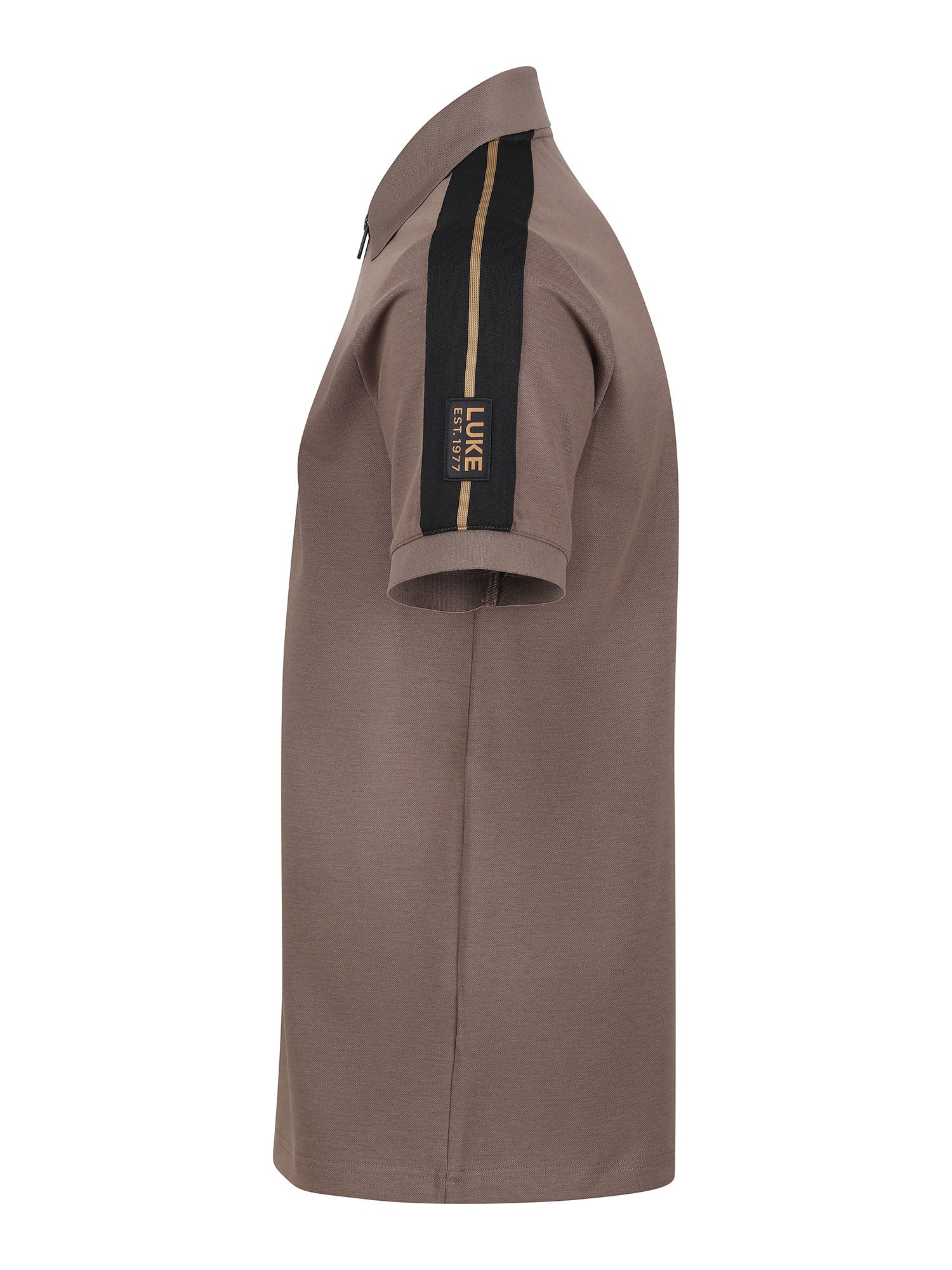 CALTECH TRIM TAPE ZIP POLO