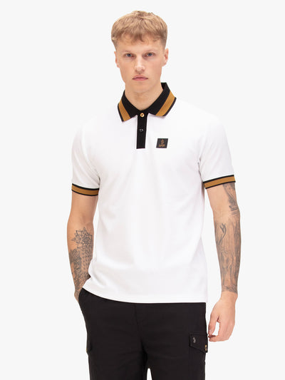 MAKATI HONEYCOMB TEXTURED POLO SHIRT