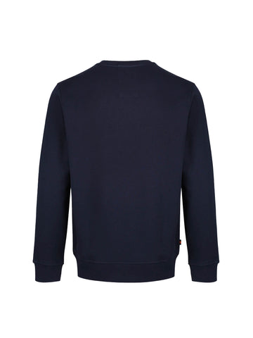 Men's navy sweatshirt.