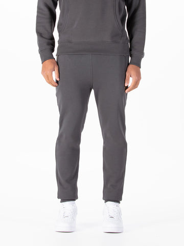 Men's grey joggers.