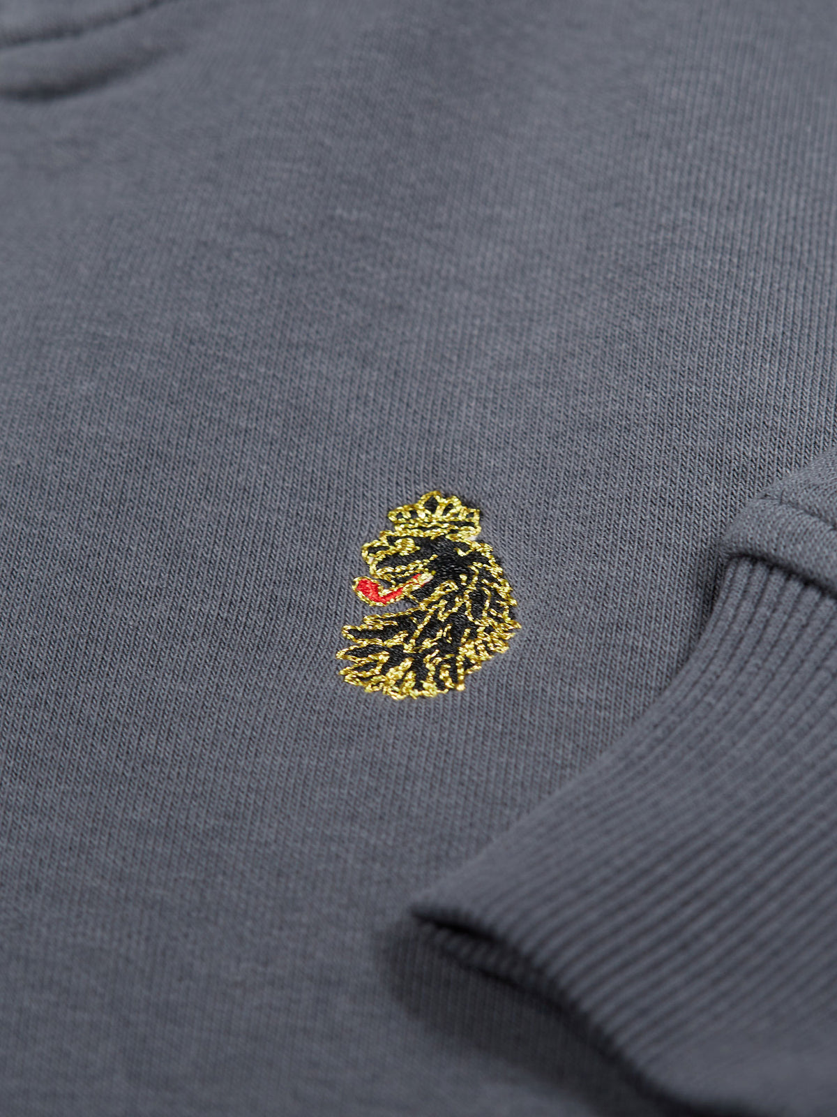 Men's grey sweatshirt.