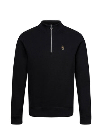 Men's black sweatshirt.