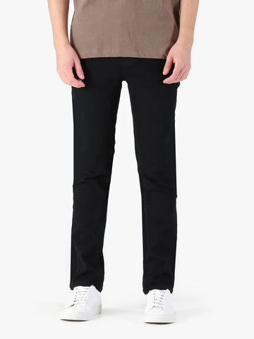 Men's black jeans.