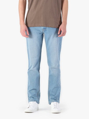 Men's blue jeans.