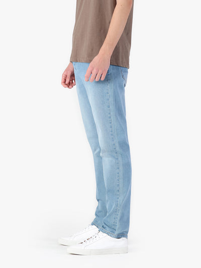 Men's blue jeans.