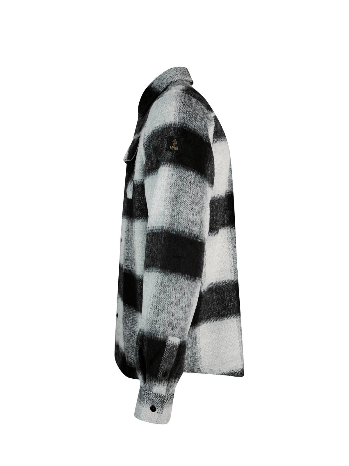 Ettrick Overshirt - Charcoal Check