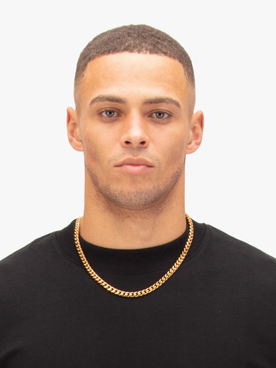 Men's gold jewellery.