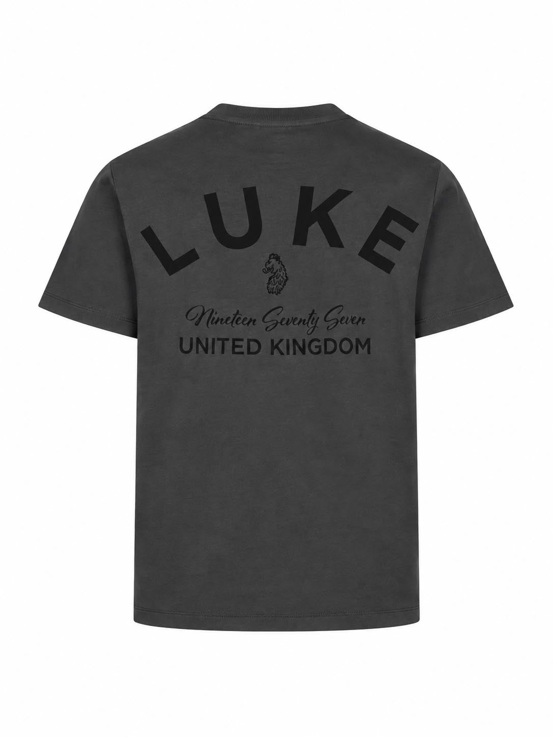 Drayton Relaxed Fit Pima Cotton T-Shirt - Charcoal