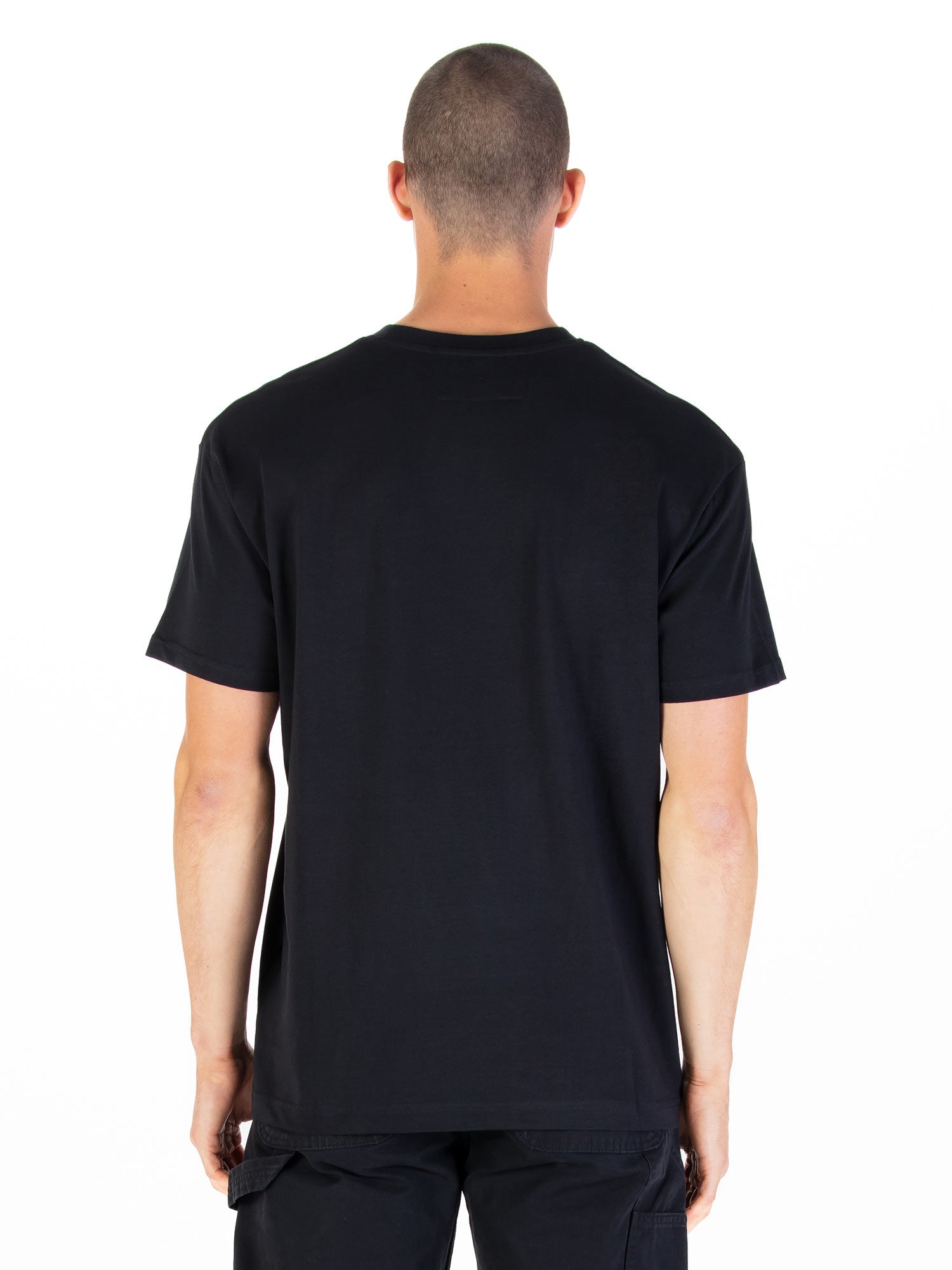 MULLERED DUAL PRINTED T-SHIRT