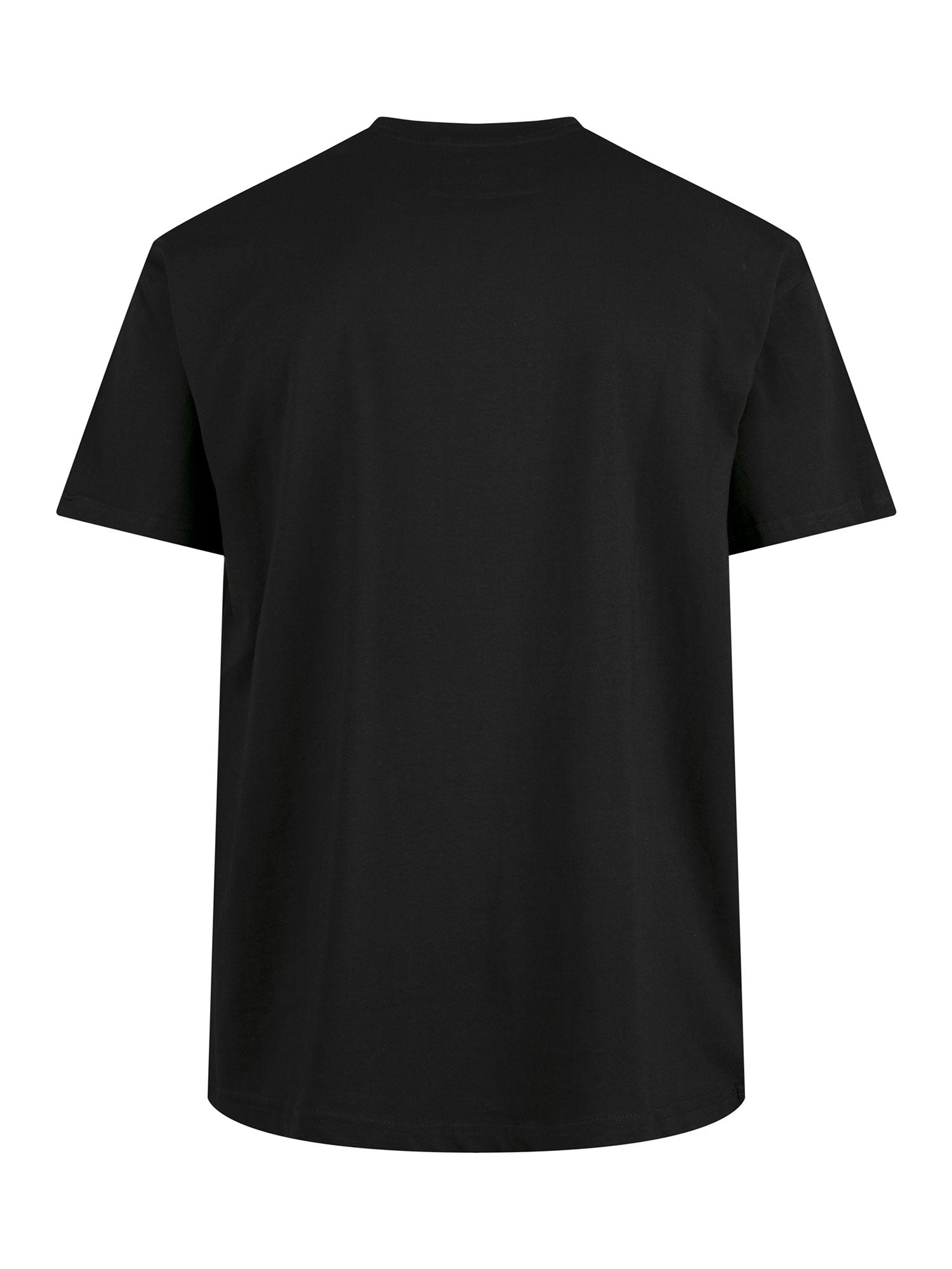 MULLERED DUAL PRINTED T-SHIRT