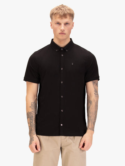 NEVILLE BUTTON UP POLO