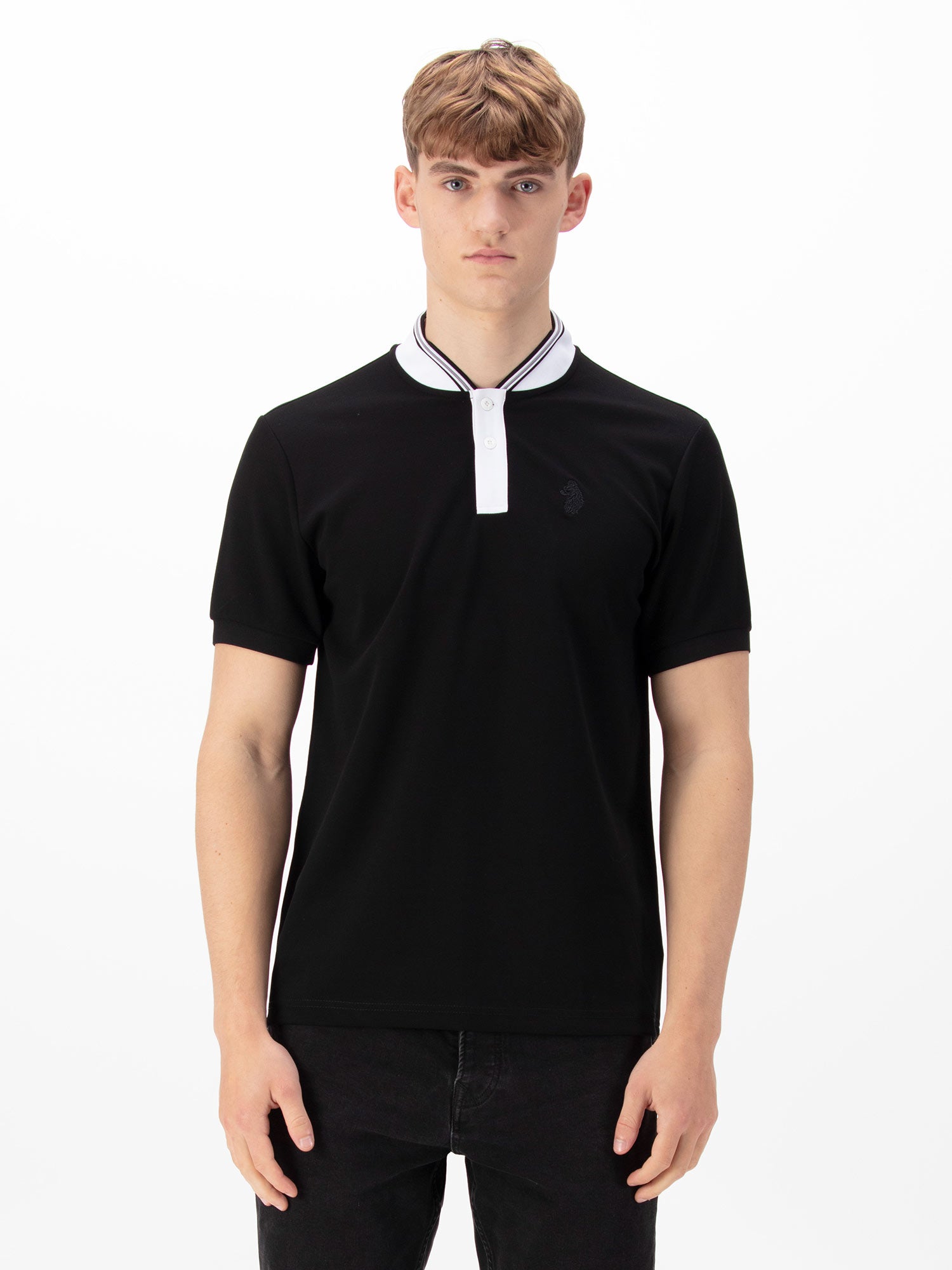 ERIC BASEBALL NECK POLO