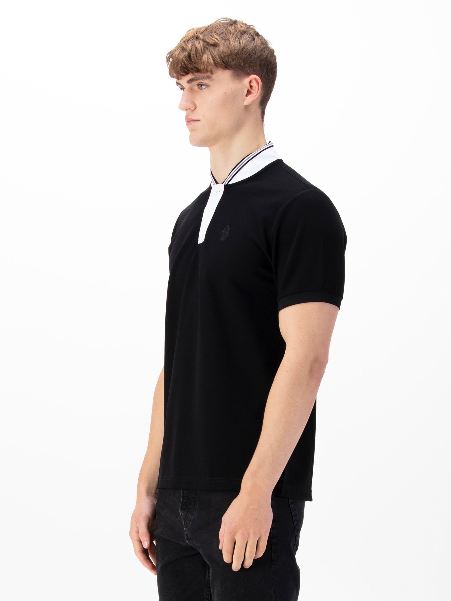 ERIC BASEBALL NECK POLO