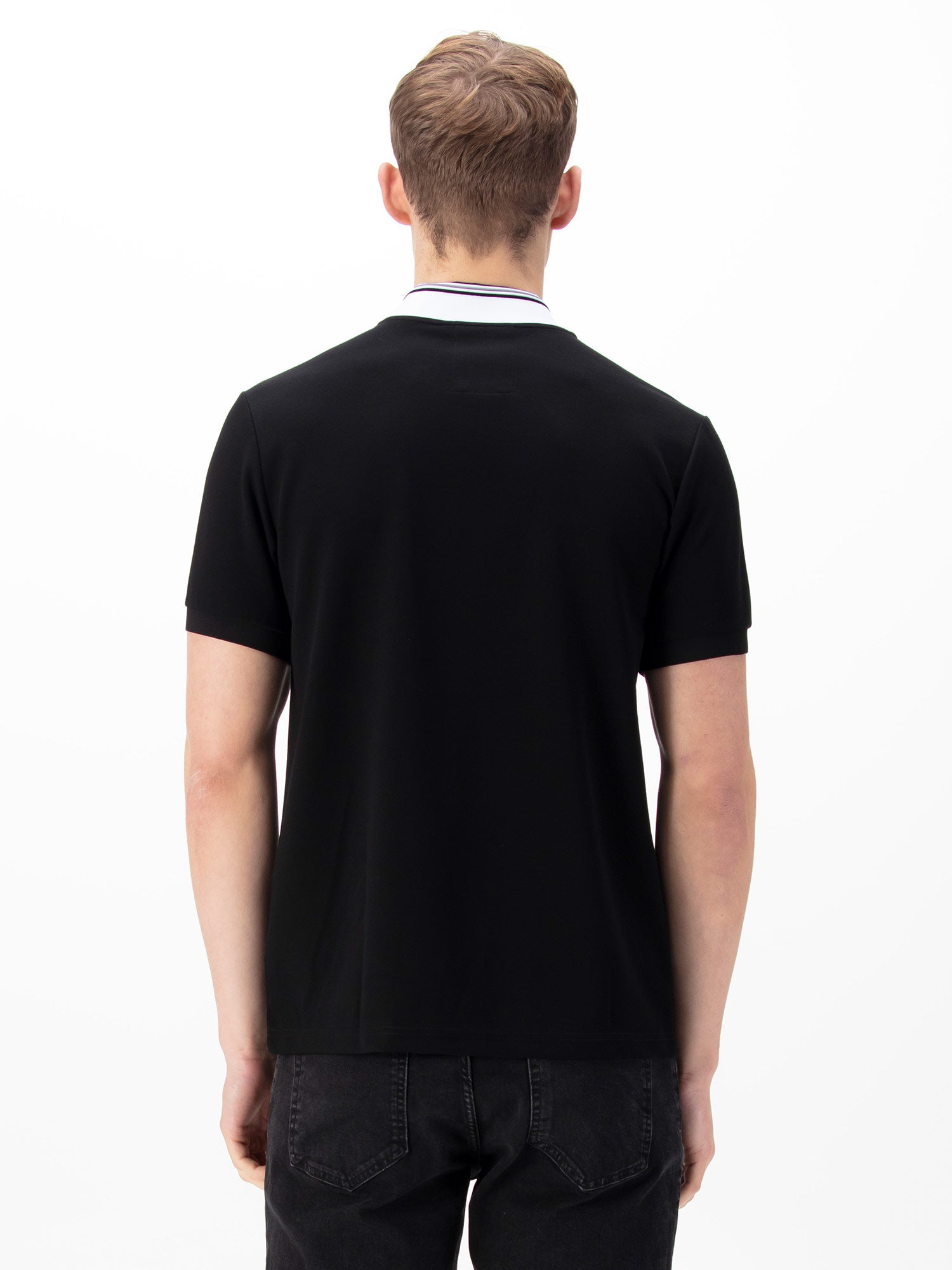 ERIC BASEBALL NECK POLO