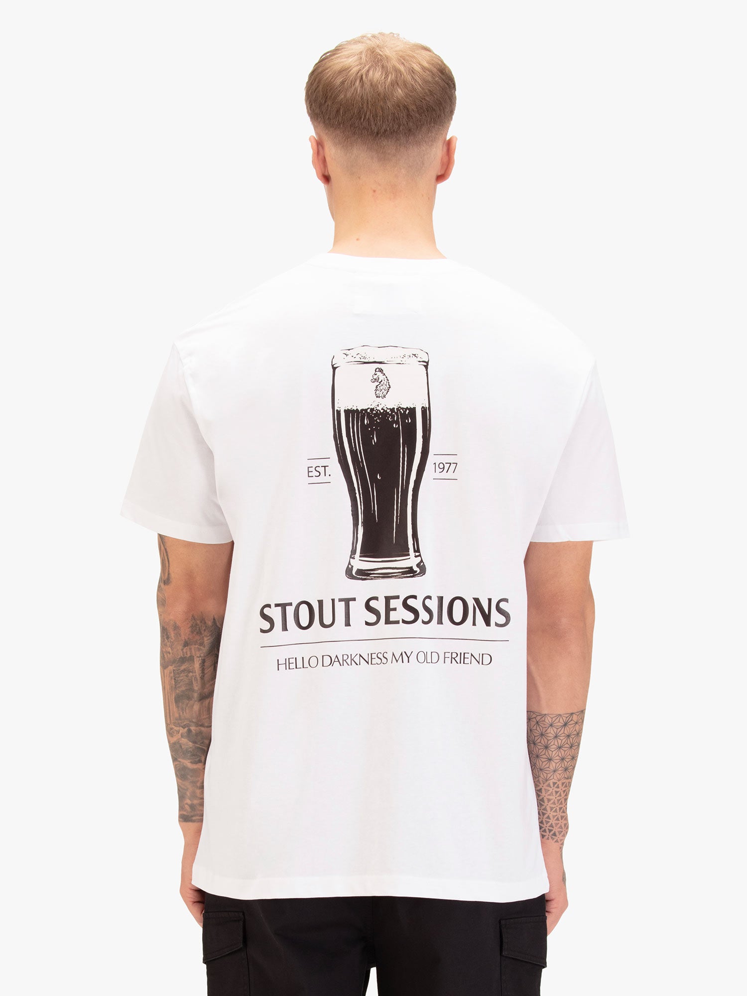 STOUT SESSIONS PRINTED T-SHIRT