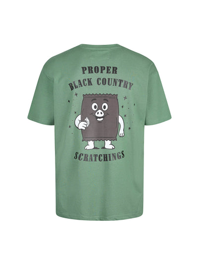 SCRATCHINGS PRINTED T-SHIRT
