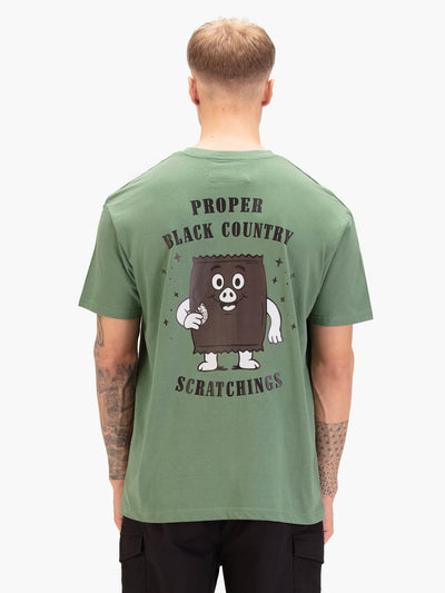 SCRATCHINGS PRINTED T-SHIRT