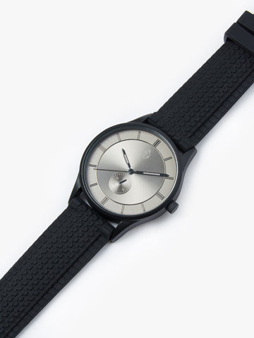 Men's black watch.