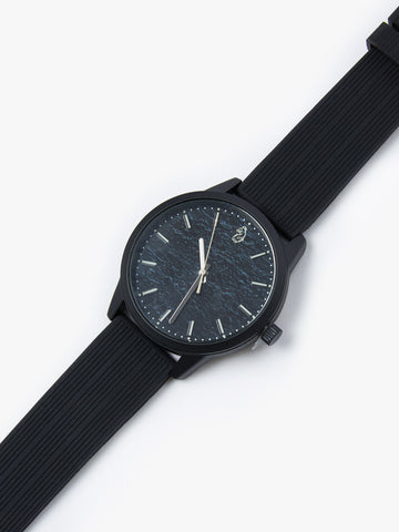 Men's black watch.