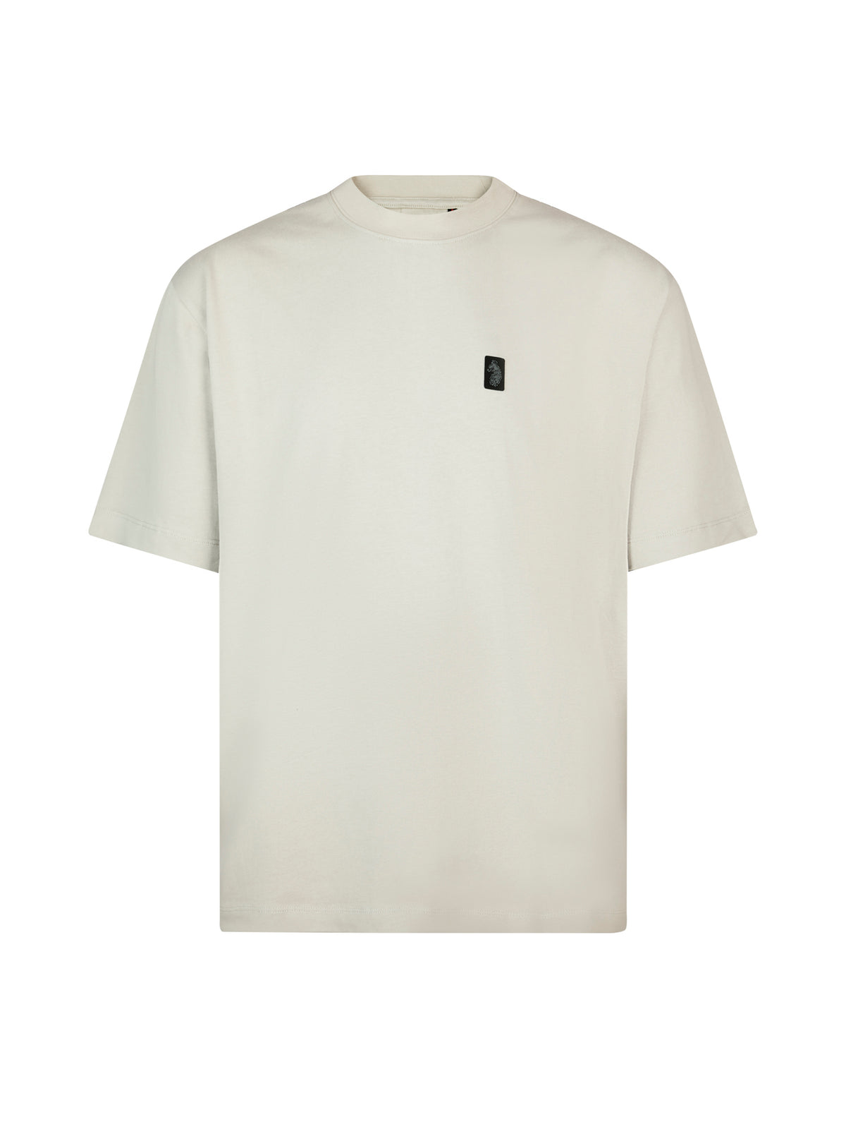 Clarke Relaxed Fit Cotton T-Shirt - Stone