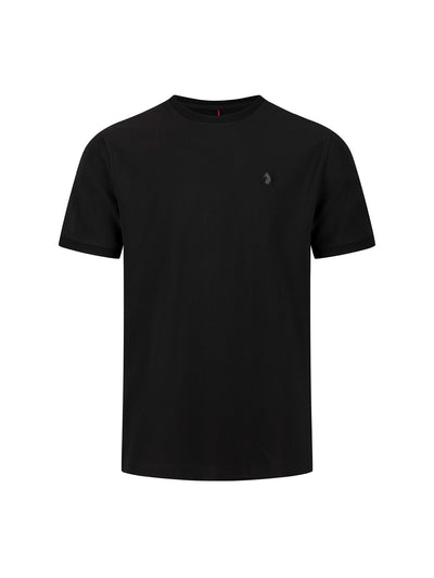 Keswick Ribbed Modal T-shirt - Black