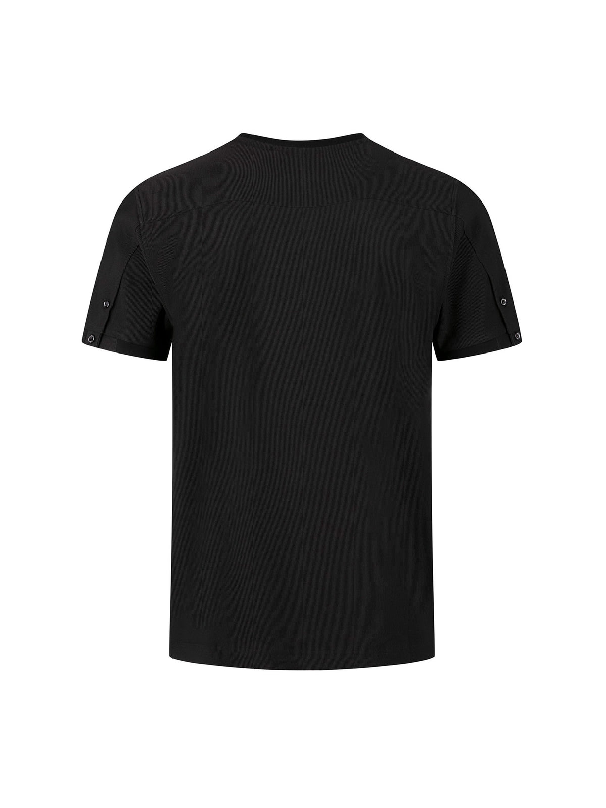 Keswick Ribbed Modal T-shirt - Black