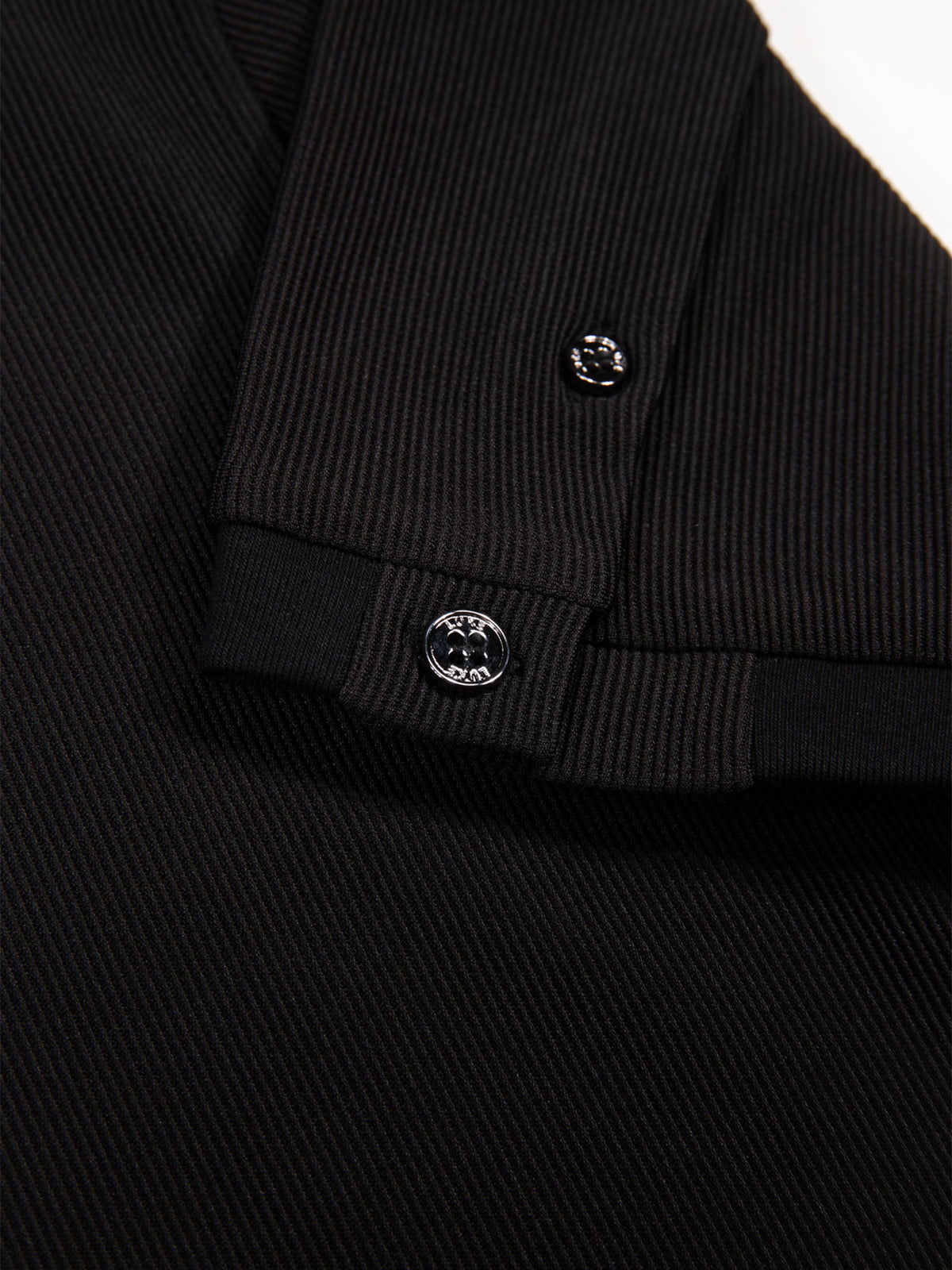 Keswick Ribbed Modal T-shirt - Black