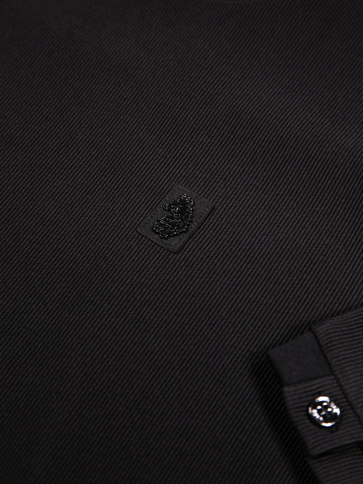 Keswick Ribbed Modal T-shirt - Black