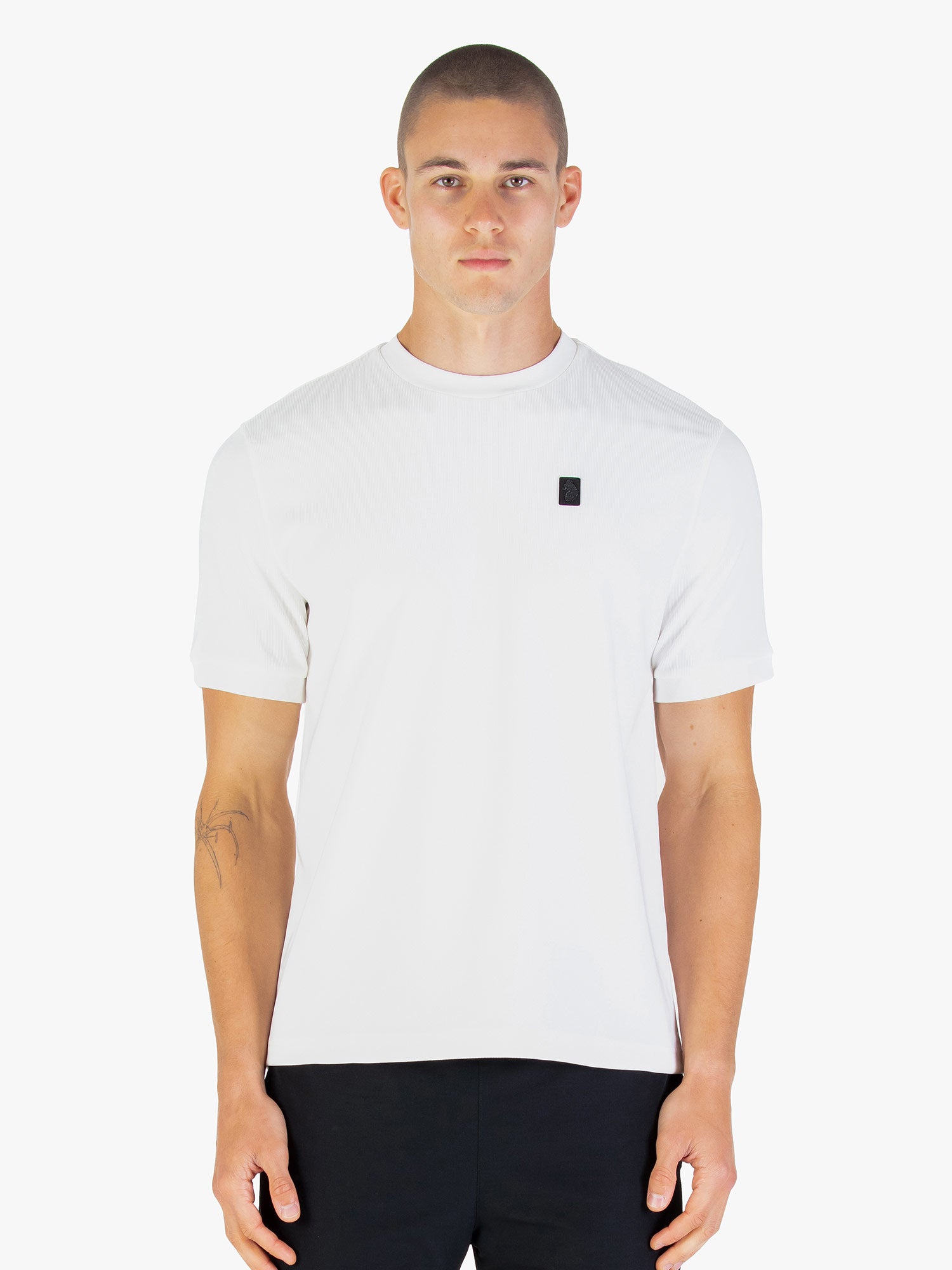 KESWICK RIB DETAIL CREW T-SHIRT