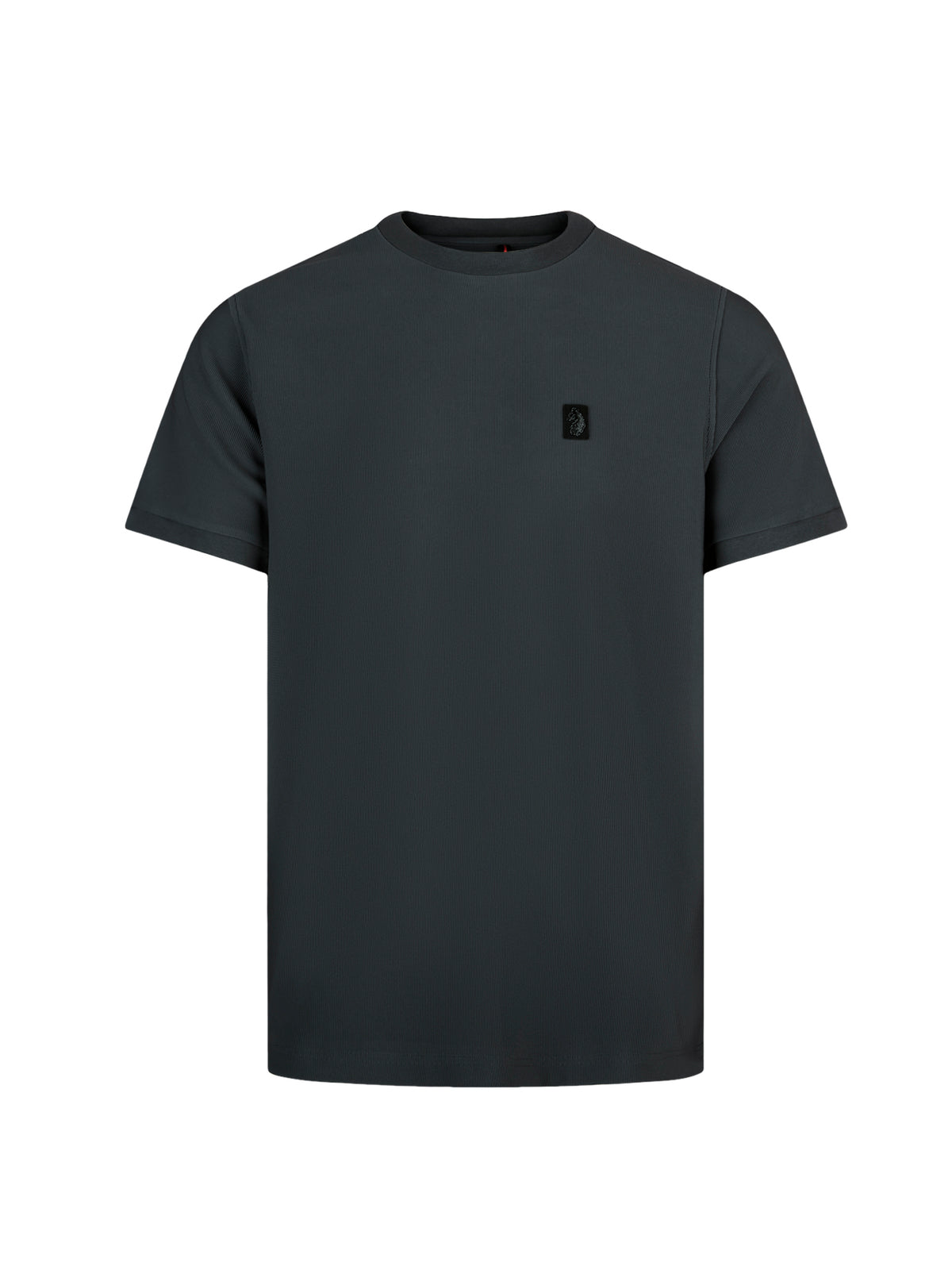 Keswick Ribbed Modal T-Shirt - Charcoal