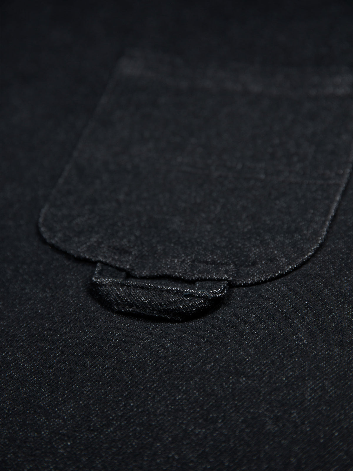 Men's black t-shirt with crew neck and short sleeves - detail view 2.