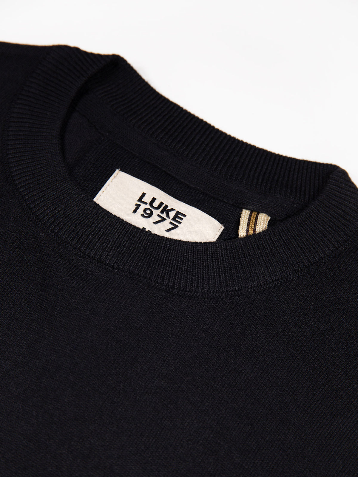 Men's black jumper.