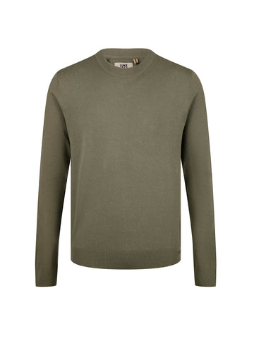 Men's green jumper.