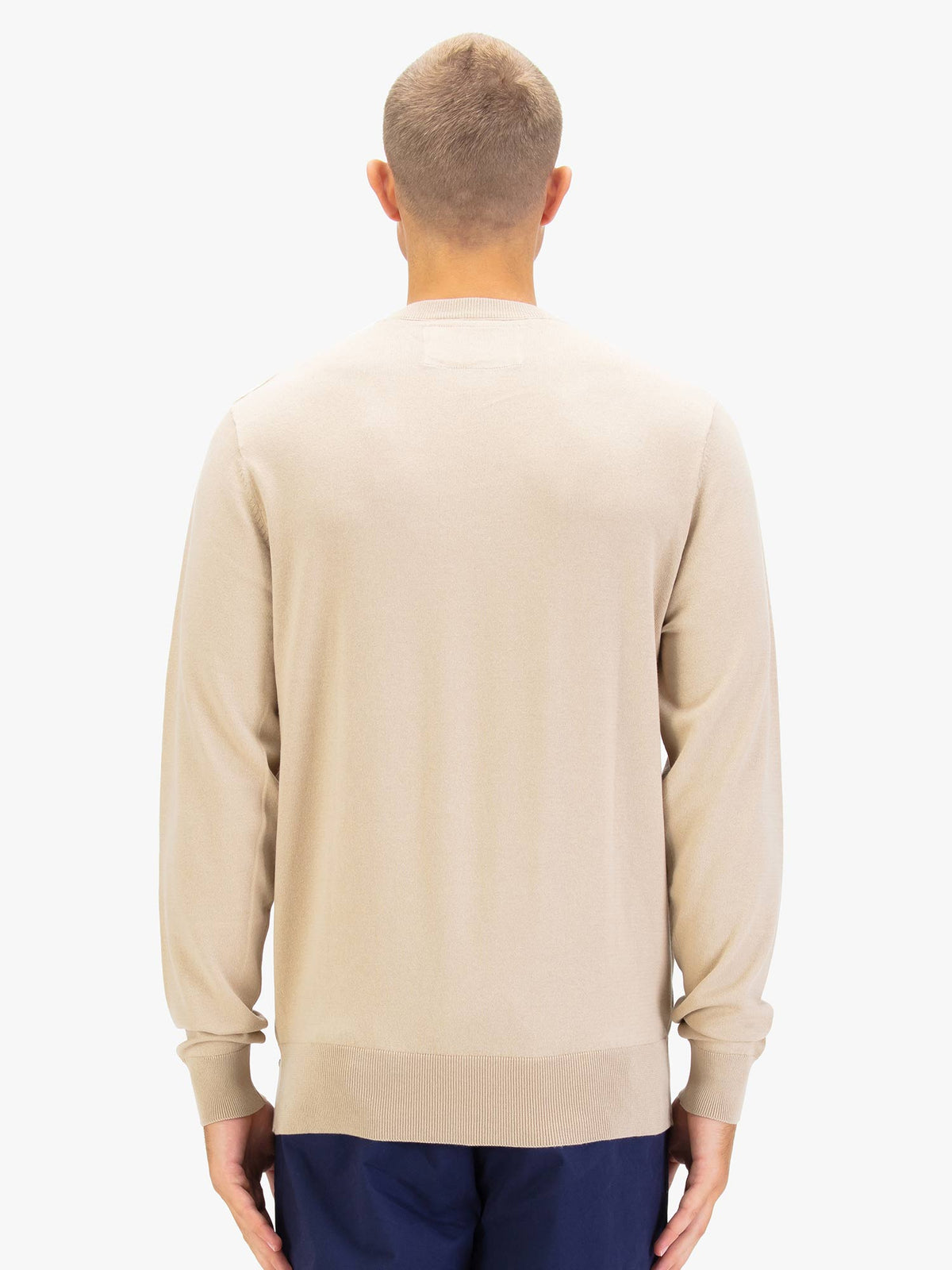 Men's beige jumper.
