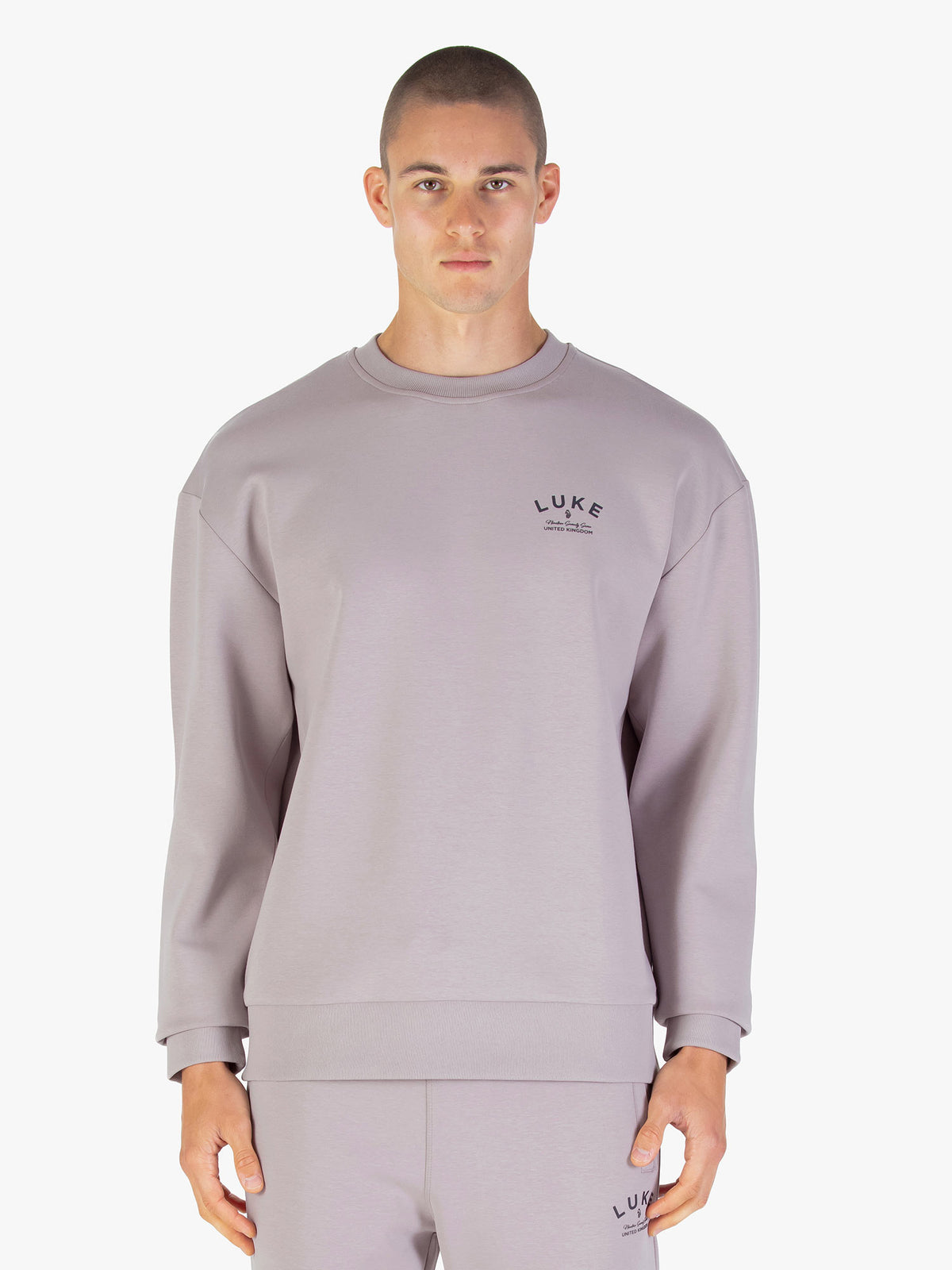 OAKWOOD PRINT DETAIL SWEATSHIRT