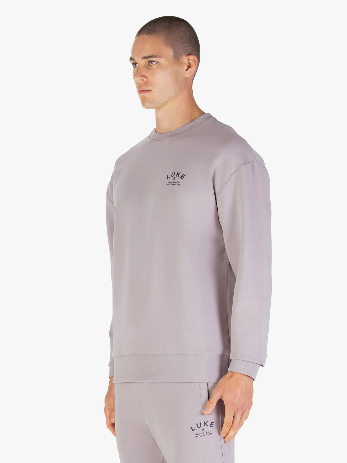 OAKWOOD PRINT DETAIL SWEATSHIRT