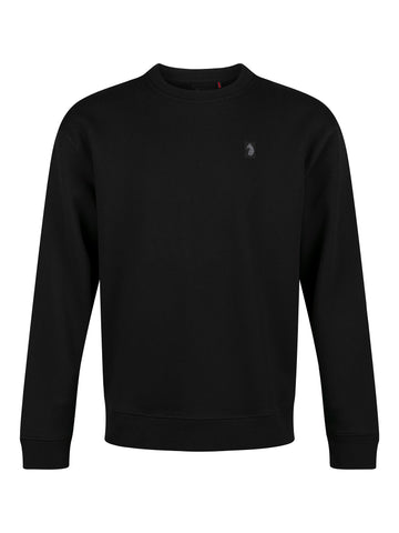 Parker Crew Neck Sweatshirt - Black