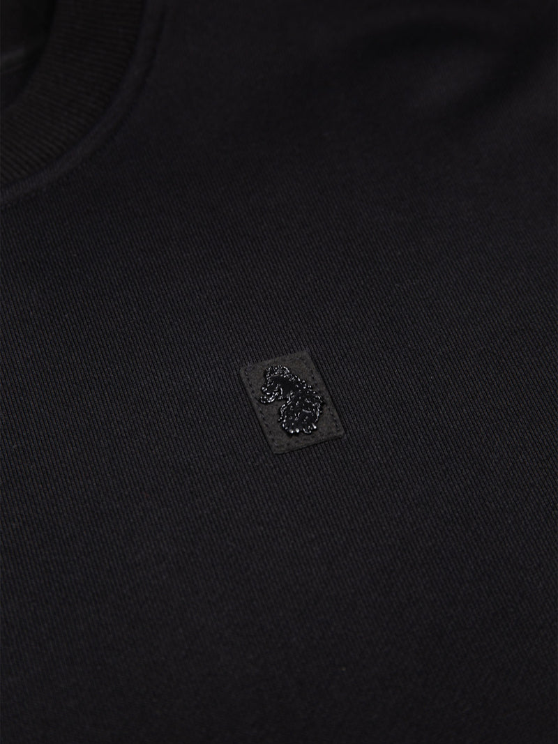 Parker Crew Neck Sweatshirt - Black