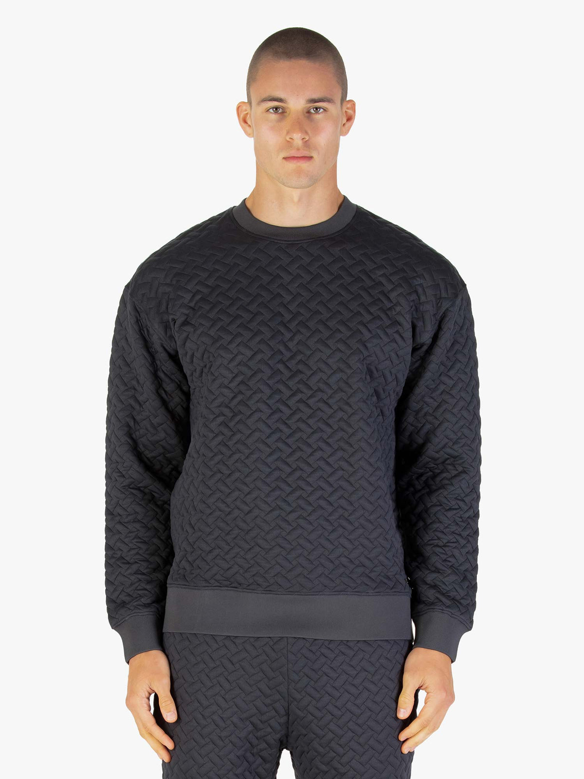 Men's grey sweatshirt.