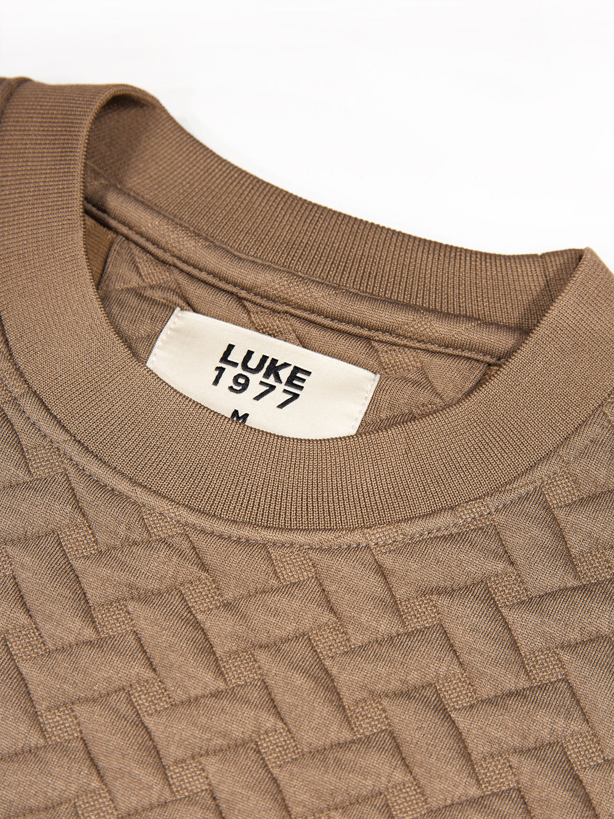 Men's brown sweatshirt.