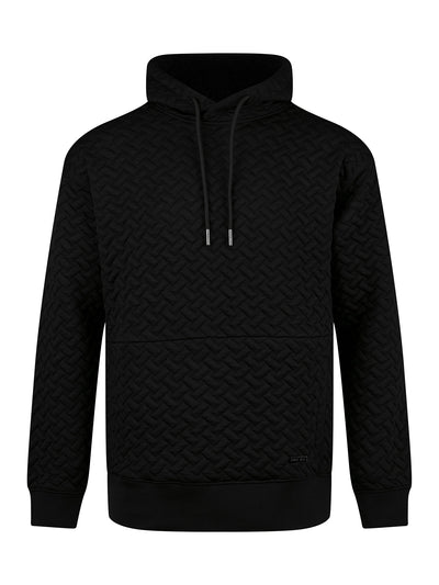 MELROSE TEXTURED OVERSIZED HOODIE