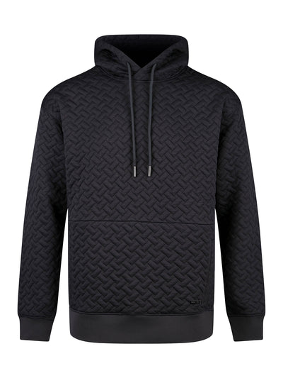 MELROSE TEXTURED OVERSIZED HOODIE